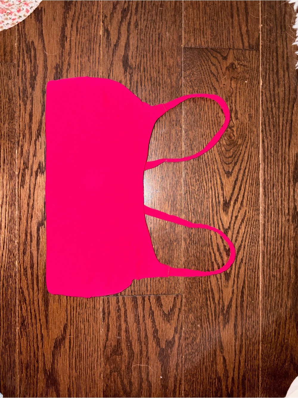 lululemon athletica Hot Pink Crop Sports Bra